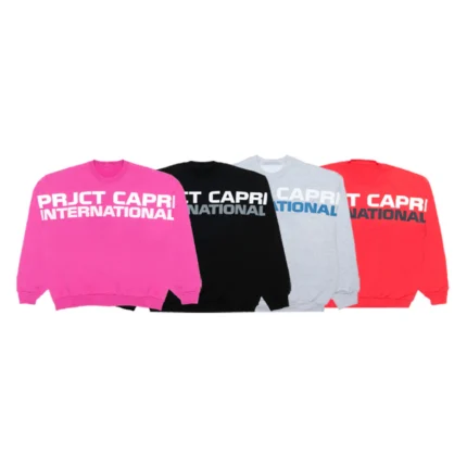 Project Caprii International" Crewneck